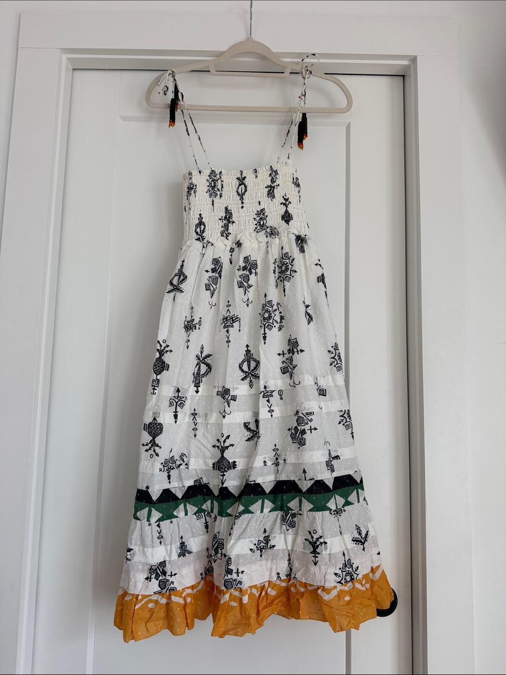 Farm Rio Women’s Tribal Printed Midi Dress.